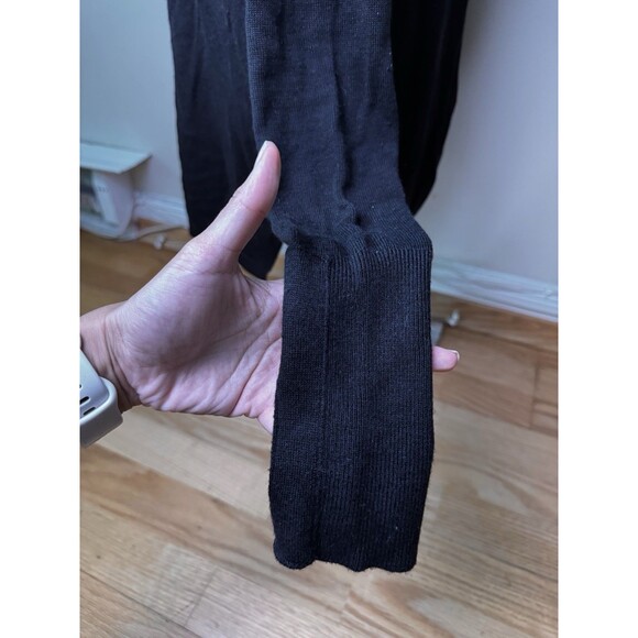 Lululemon Bring It Backbend Sweater Cashmere Blend Bamboo Black Size S 4-6 - Picture 15 of 16